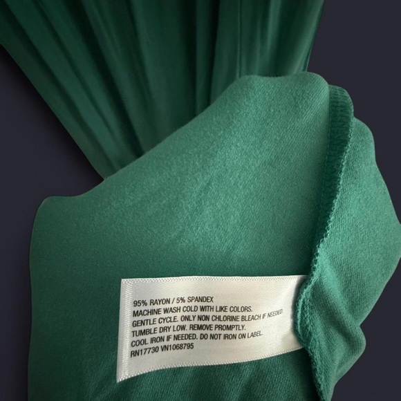 A New Day Teal Green Sleeveless Scoop Neck Sundress - Picture 5 of 5